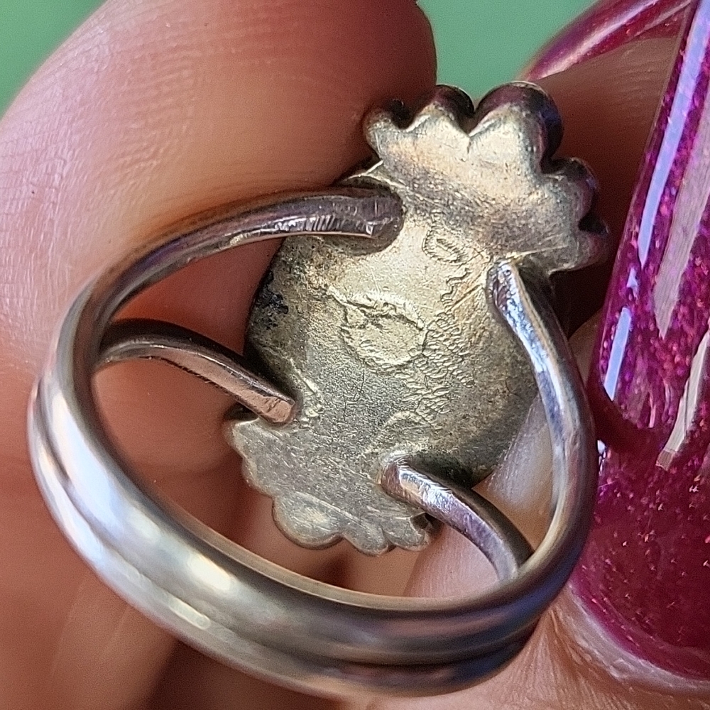 Silver Antique Ring - image 4